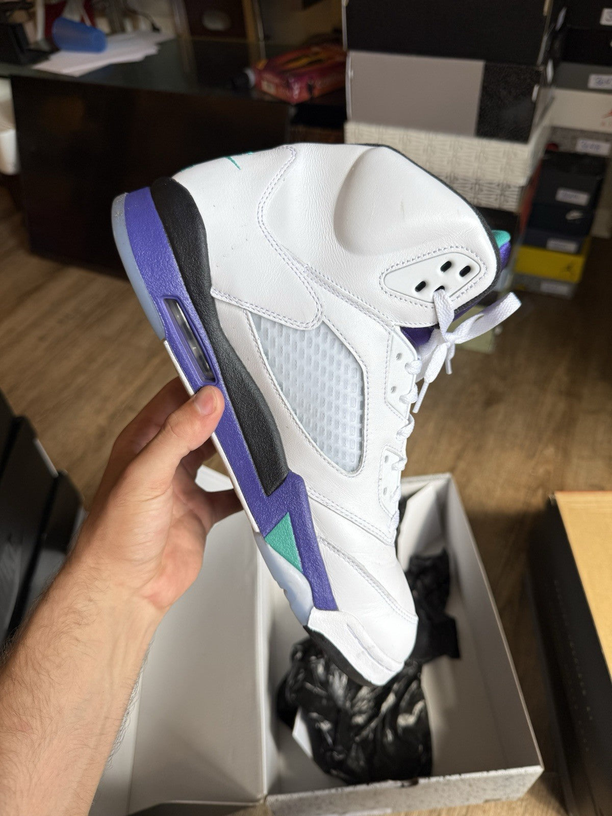 Size 13 - Jordan 5 Retro Grape (2025)