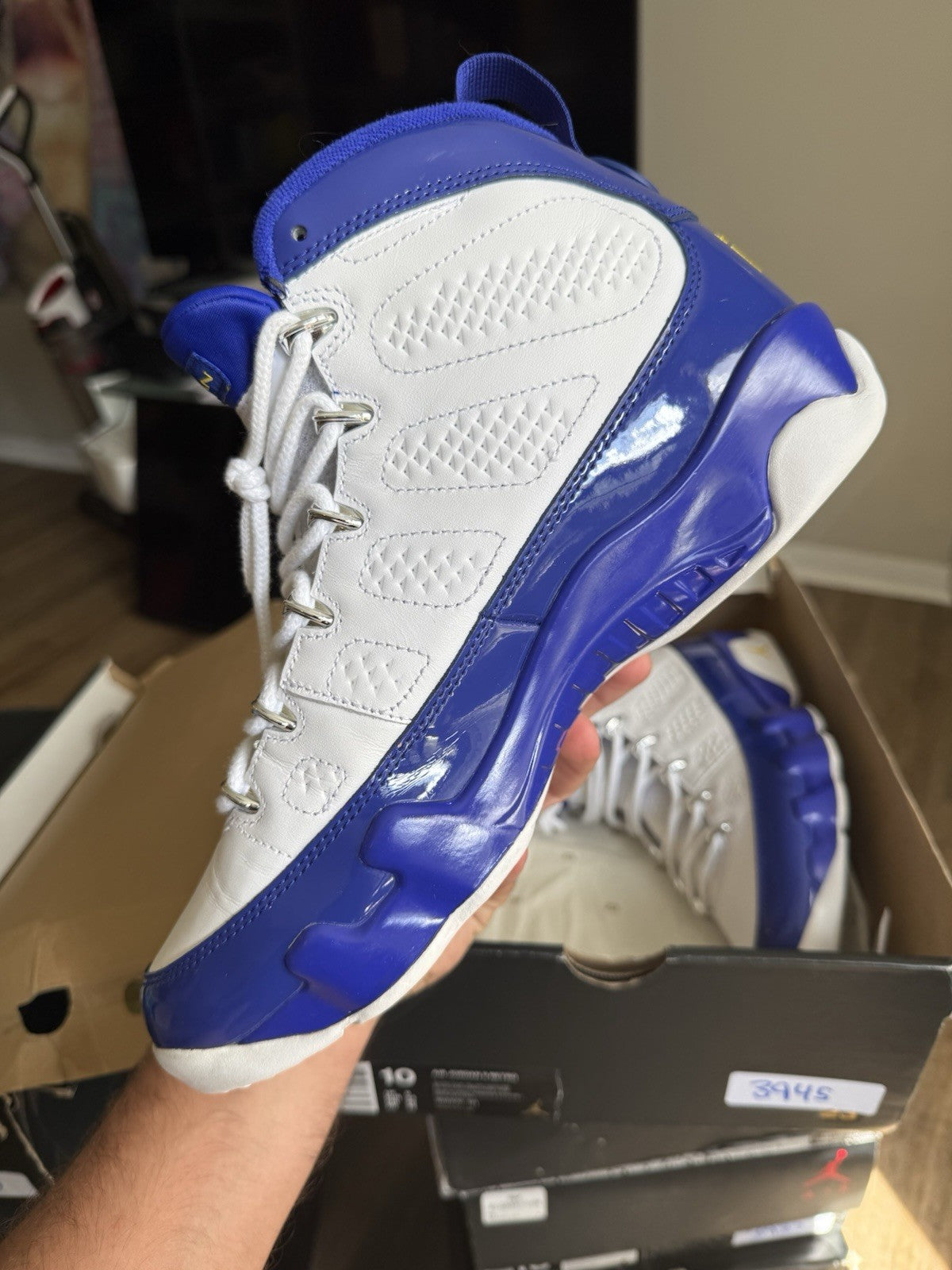 Size 10 - Jordan 9 Retro Kobe PE