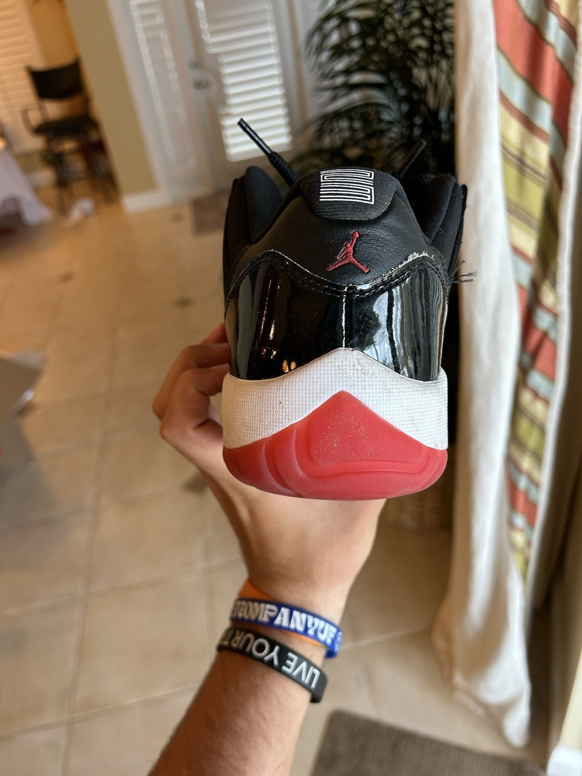 Size 11.5 - Jordan 11 Low Retro Bred (2025)