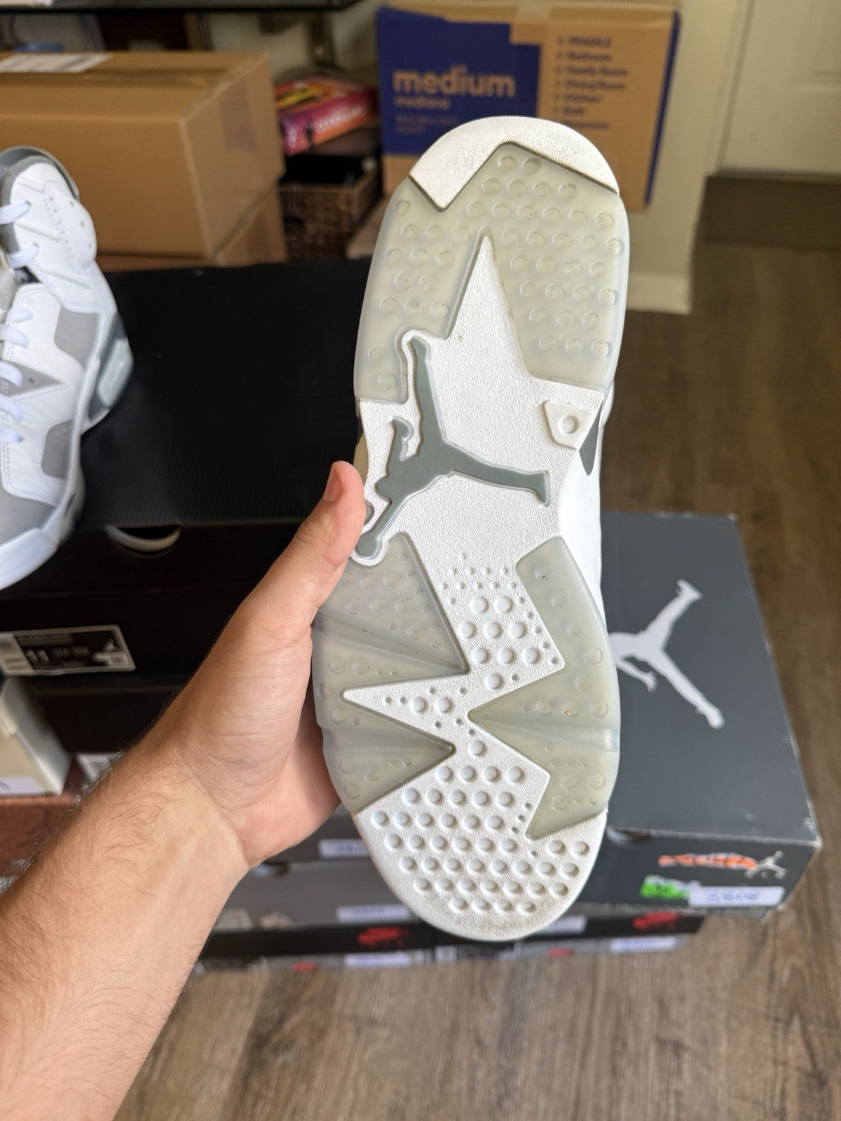 Size 10 - Jordan 6 Retro Cool Grey