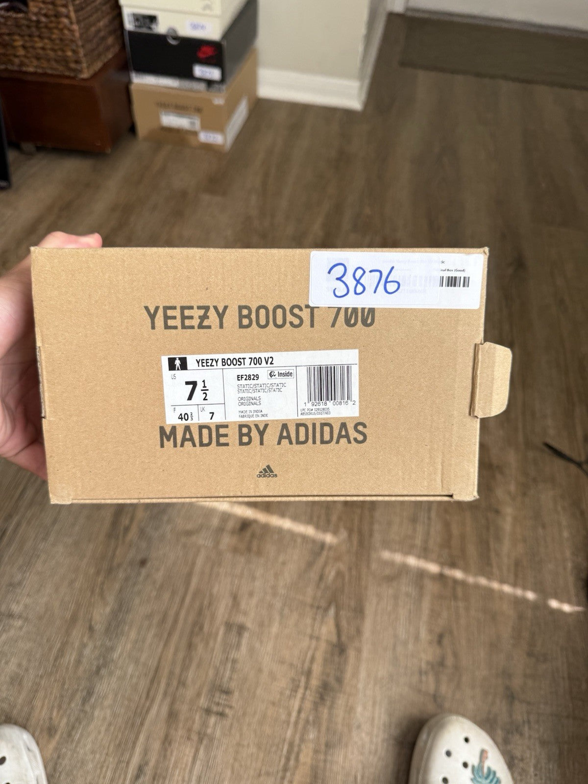 Size 7.5 - adidas Yeezy Boost 700 V2 Low Static