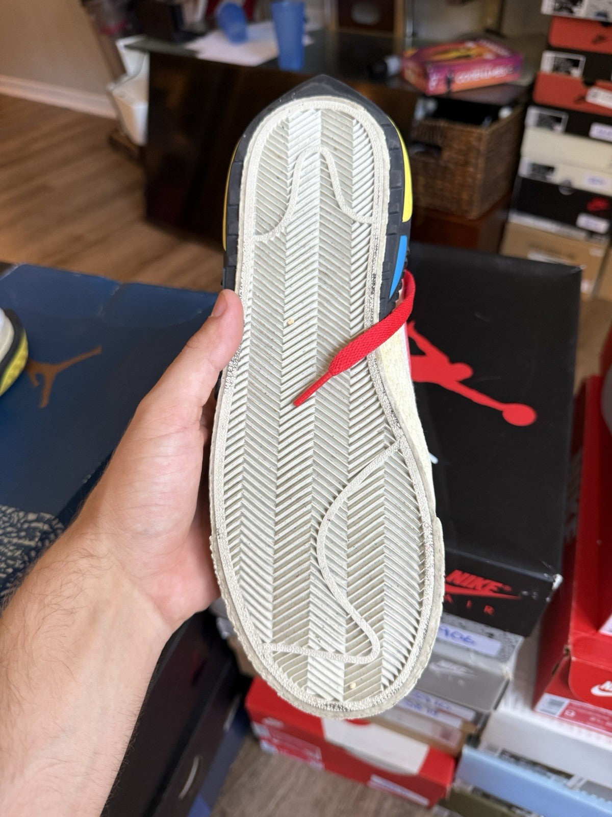 Size 8 - Nike Blazer Low x Off-White White 2022