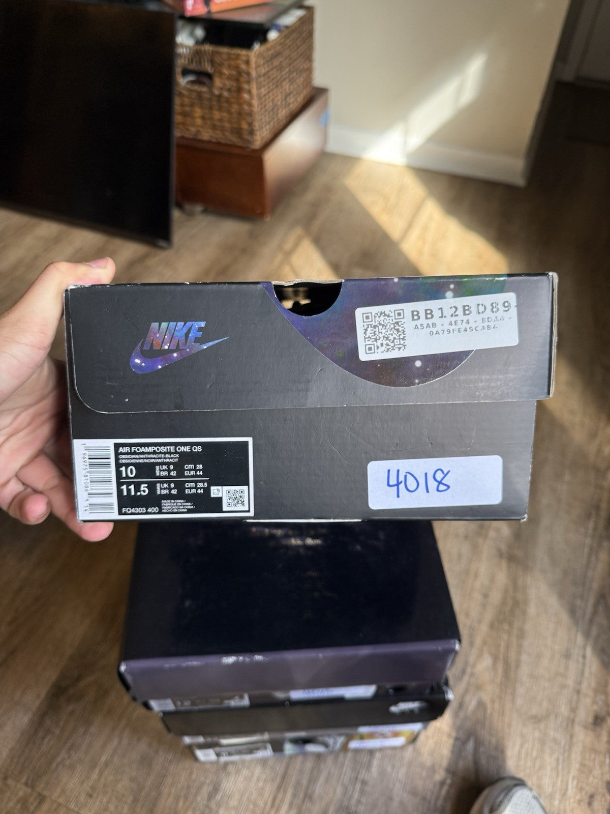 Size 10 - Nike Air Foamposite One Galaxy (2025)