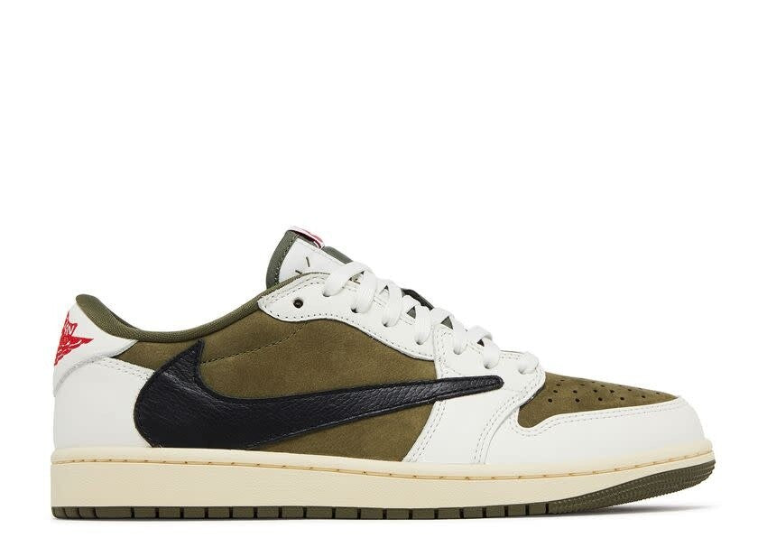 Size 7M - Jordan 1 Low OG SP Travis Scott Medium Olive