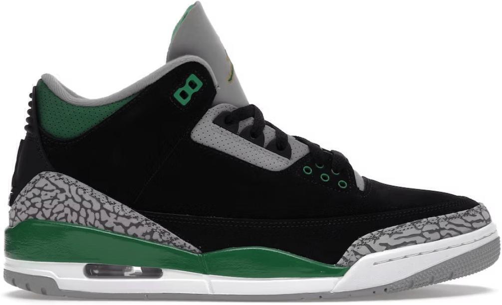 Size 9 - Jordan 3 Retro Mid Pine Green