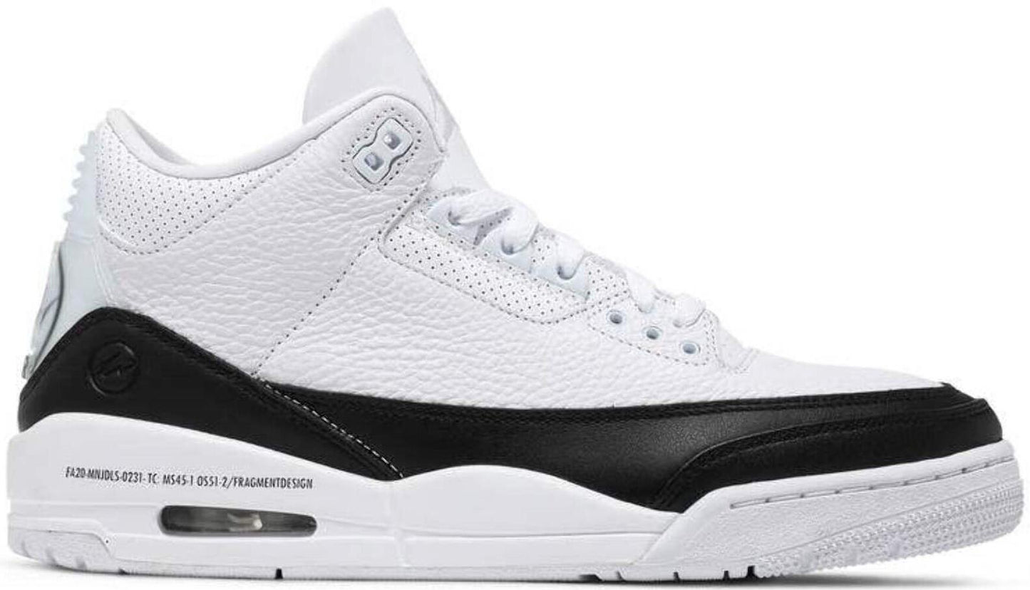 Size 10.5 - Jordan 3 Retro SP x Fragment Design Mid White