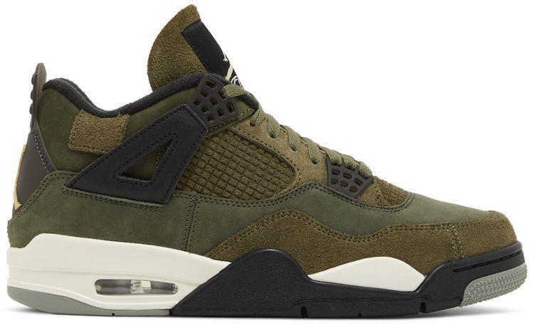 Size 11.5 - Jordan 4 Retro Craft Olive Green