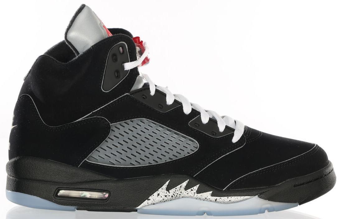 Size 9 - Jordan 5 Retro Black Metallic Reimagined