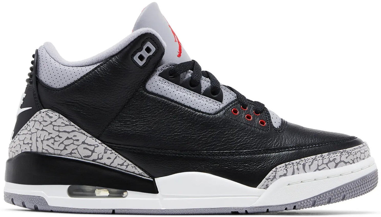 Air Jordan 3 Reimagined Black Cement 2024 Size 9