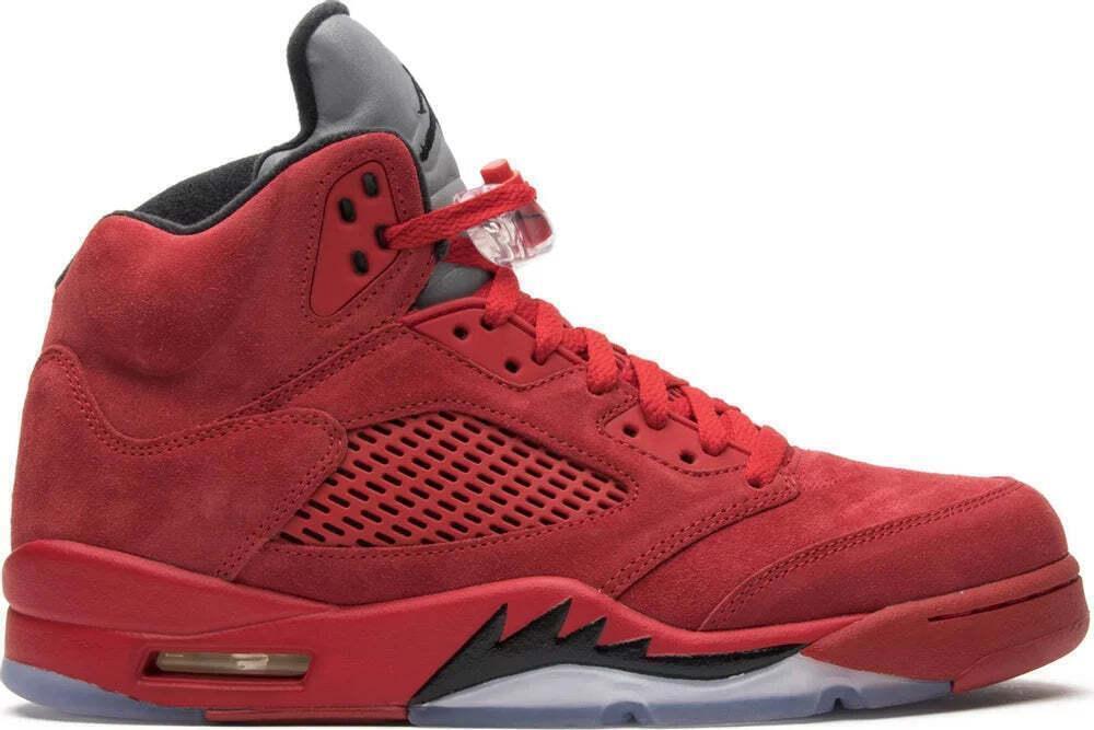 Size 10.5 - Air Jordan 5 Retro Red Suede