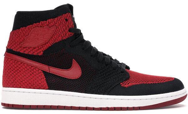 Size 10 - Jordan 1 Retro High OG Flyknit Bred
