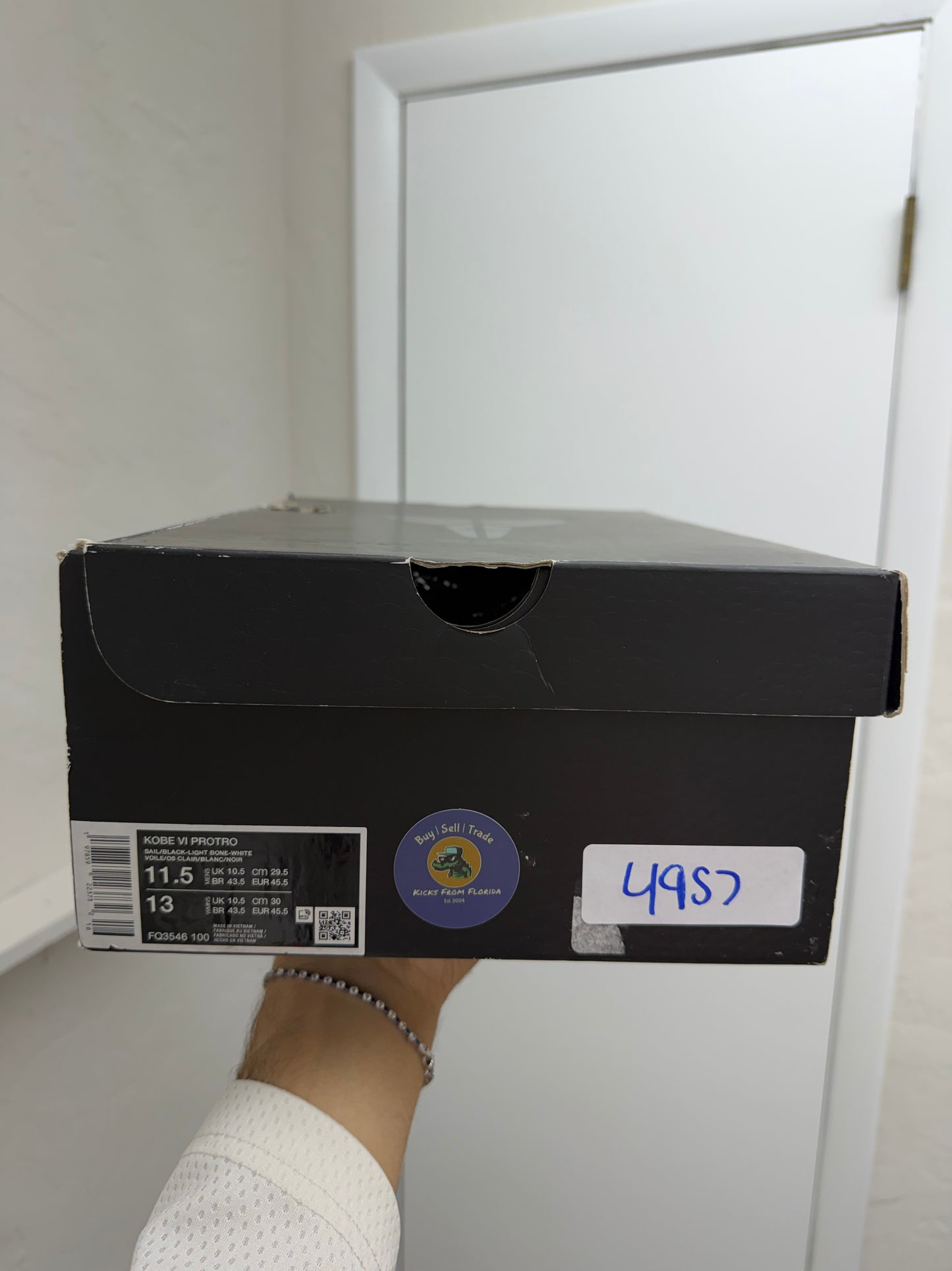 Kobe 6 Sail All-Star Size 11.5