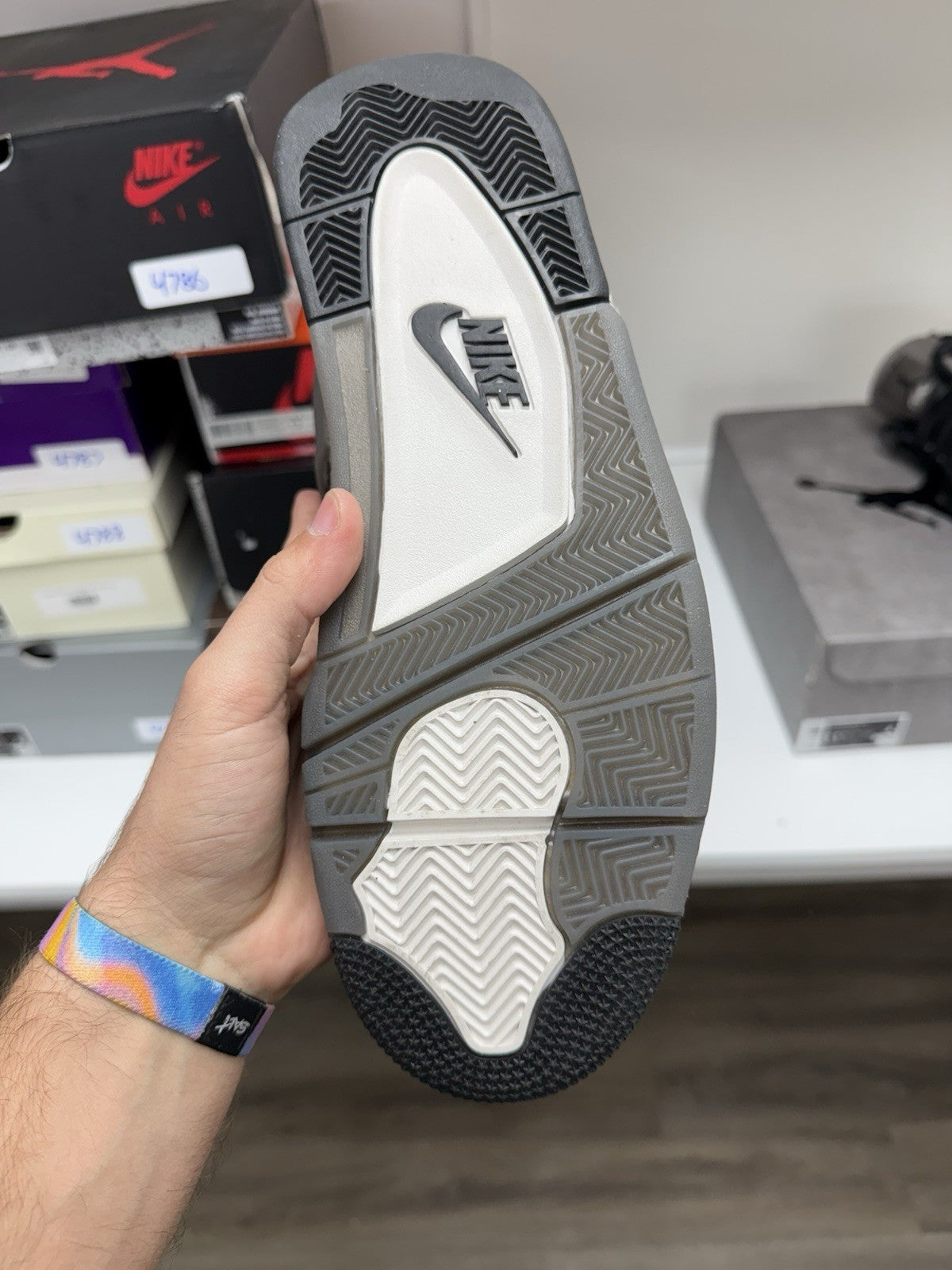 Size 11.5 - Jordan 4 Retro Cave Stone