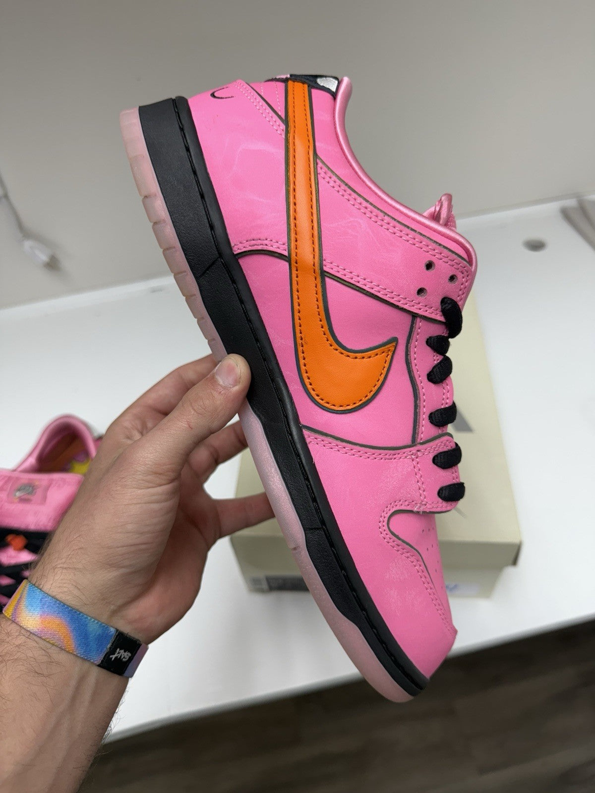 Size 10.5 - Nike SB Dunk Low Powerpuff Girls Blossom