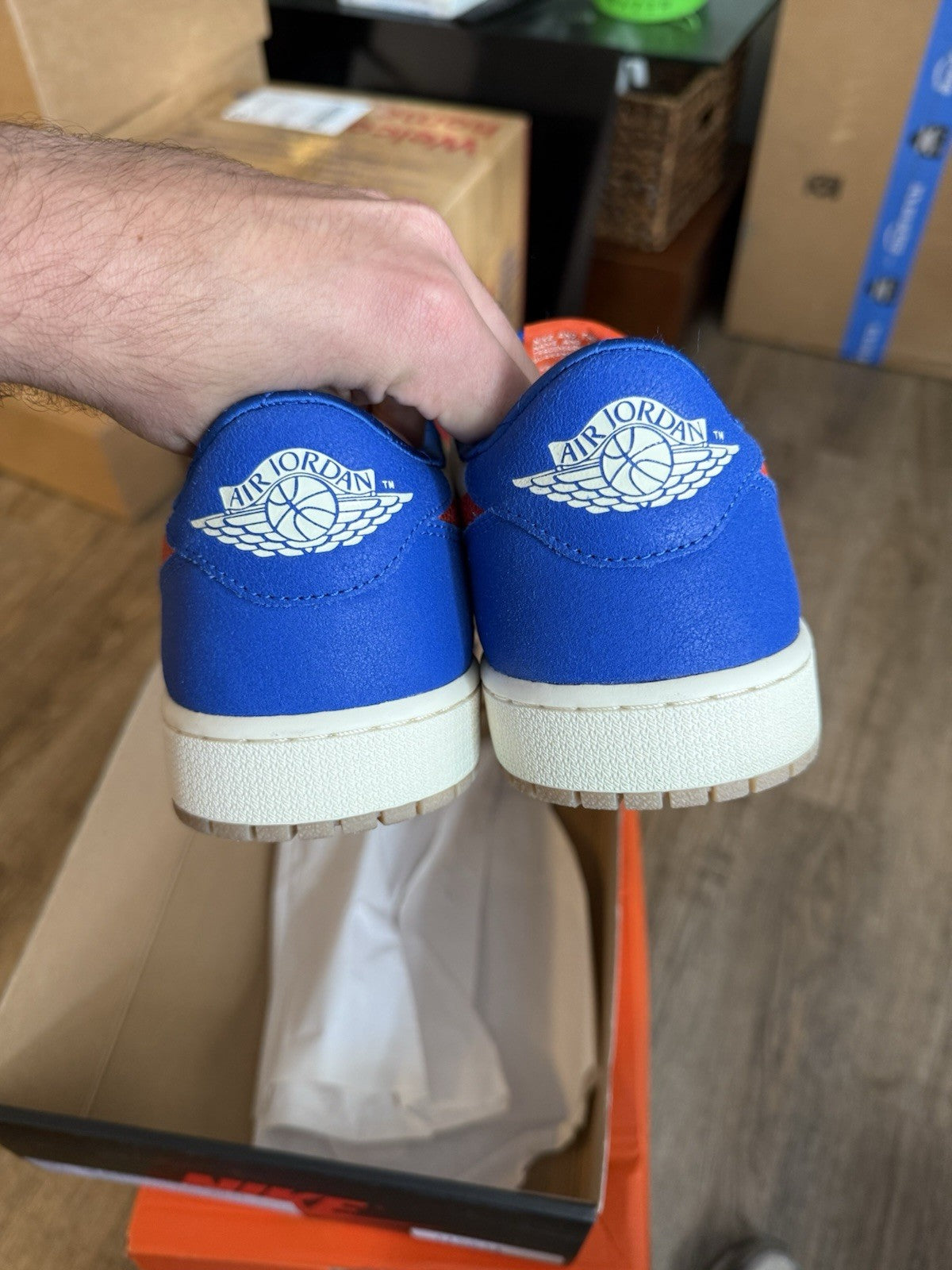 Size 14 - Nike Air Jordan 1 Low Retro Florida Gators (worn once)