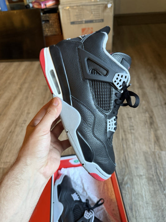 Size 9 - Jordan 4 Retro Bred Reimagined