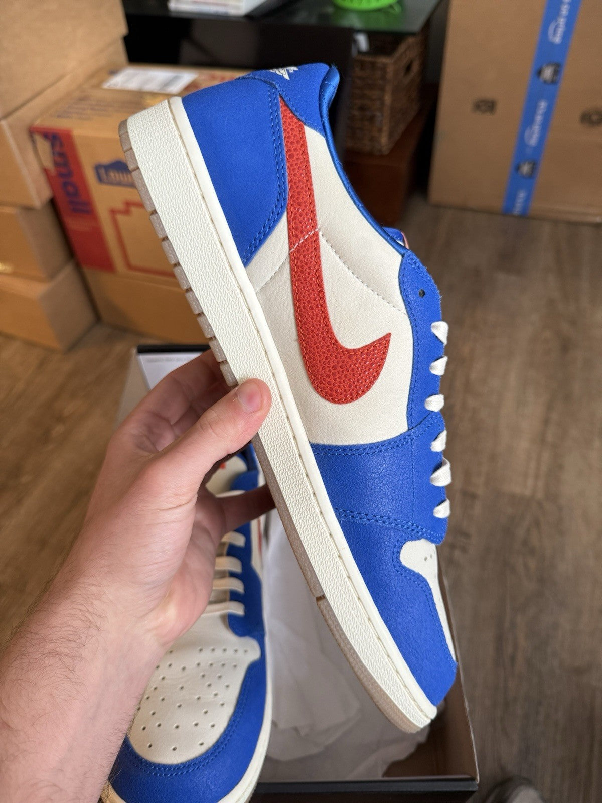 Size 14 - Nike Air Jordan 1 Low Retro Florida Gators (worn once)