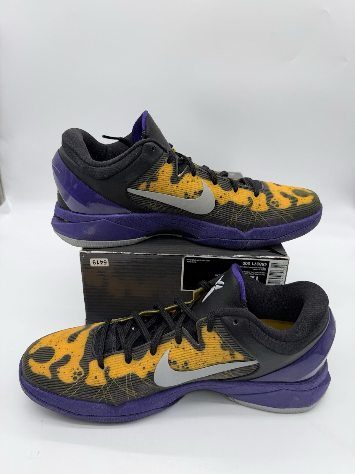 Size 12 - Nike Zoom Kobe VII 7 System Poison Dart Frog (488371-500)