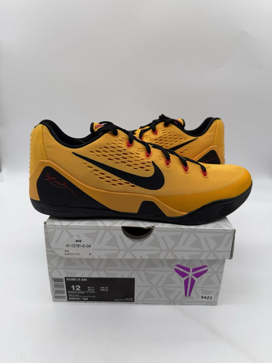 Size 12 - Nike Kobe 9 EM Low Bruce Lee (Brand New)
