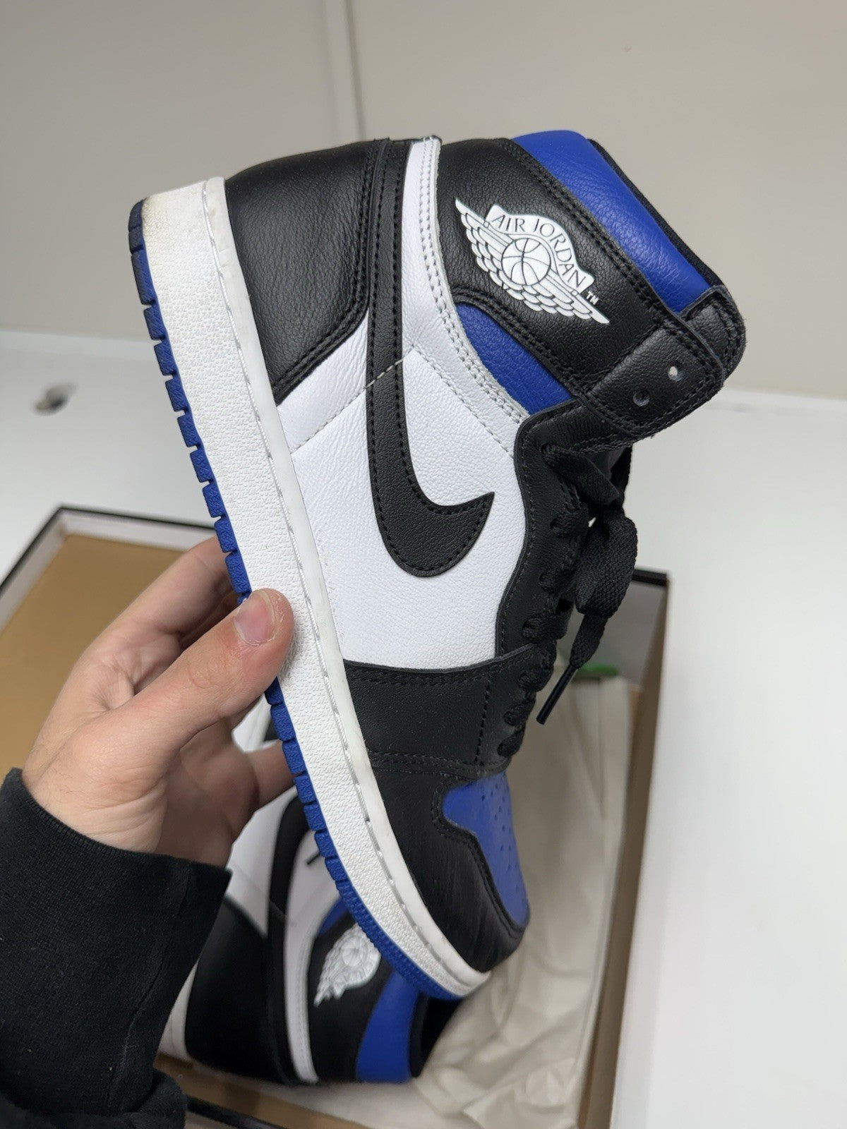 Size 9 - Jordan 1 Retro High OG Royal Toe