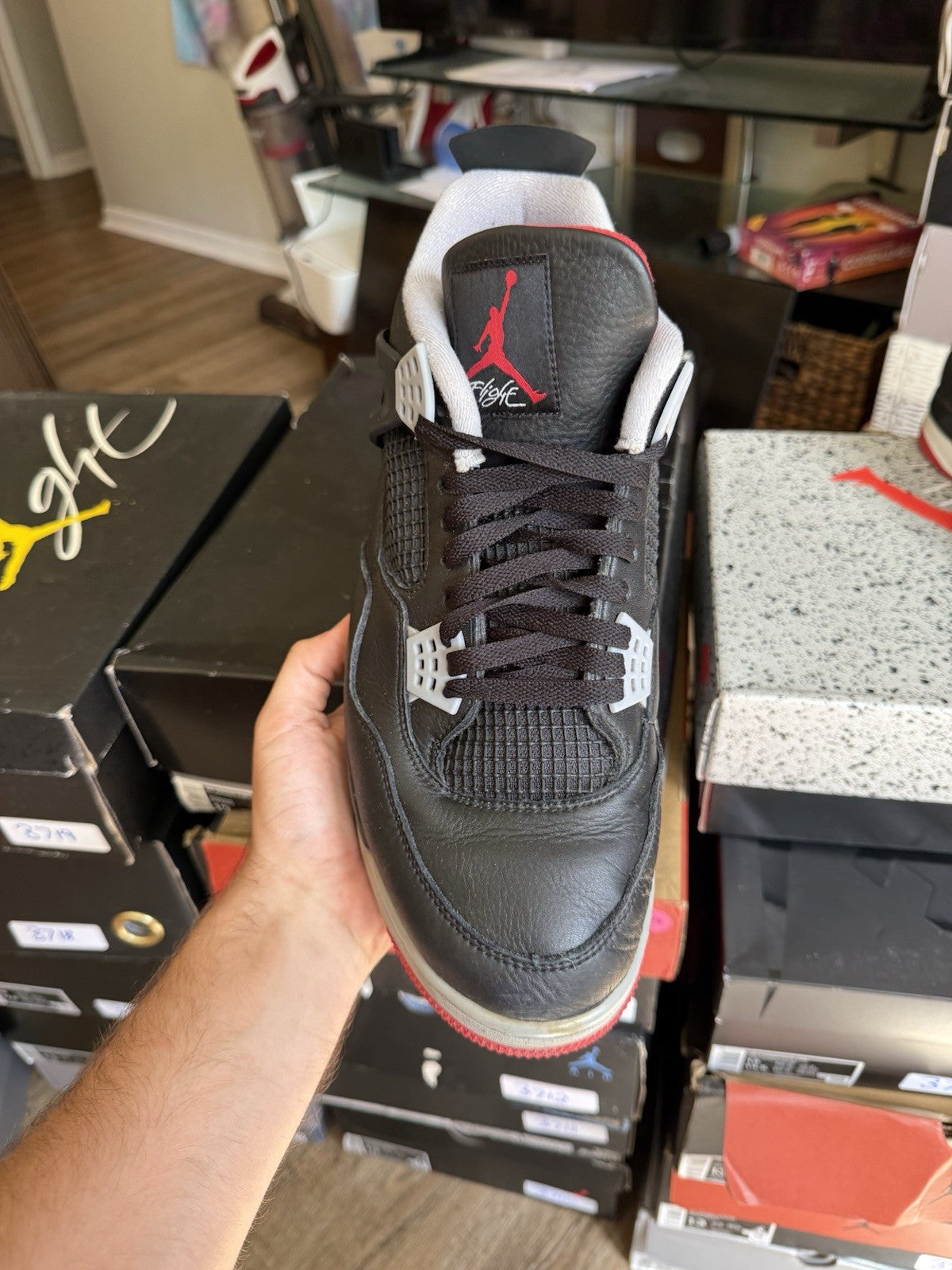 Size 13 - Jordan 4 Retro Bred Reimagined