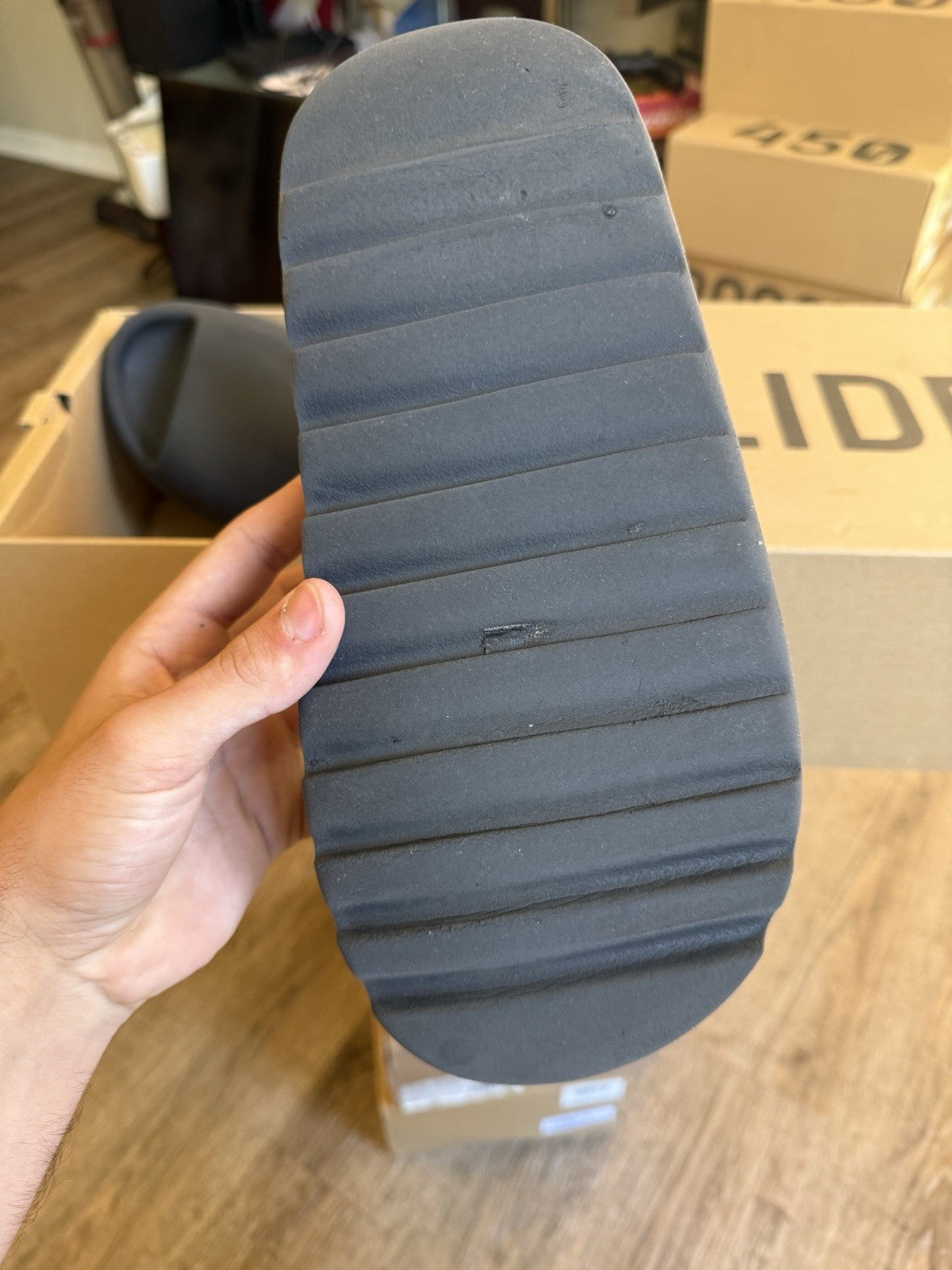 Size 11 - adidas Yeezy Slide Onyx