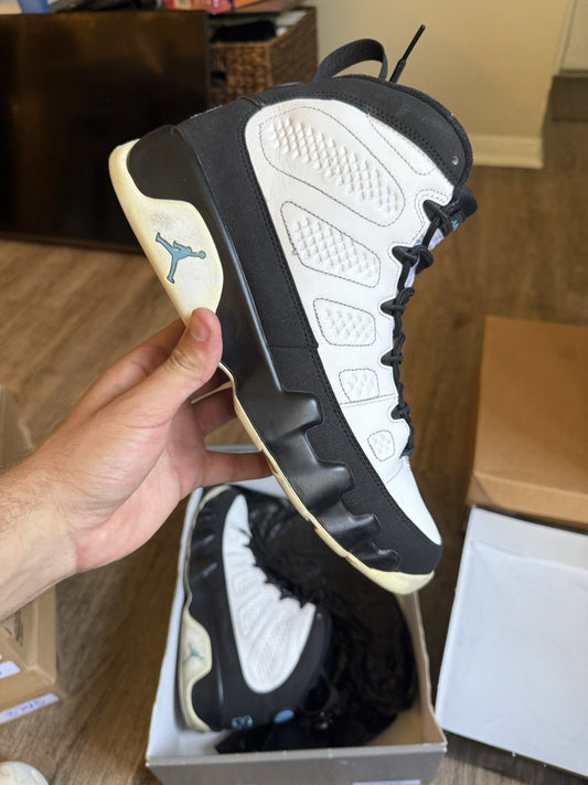 Size 10.5 - Jordan 9 Retro University Blue