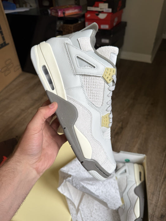 Size 11 - Jordan 4 Retro Craft Phonton Dust (New with Box Damage)