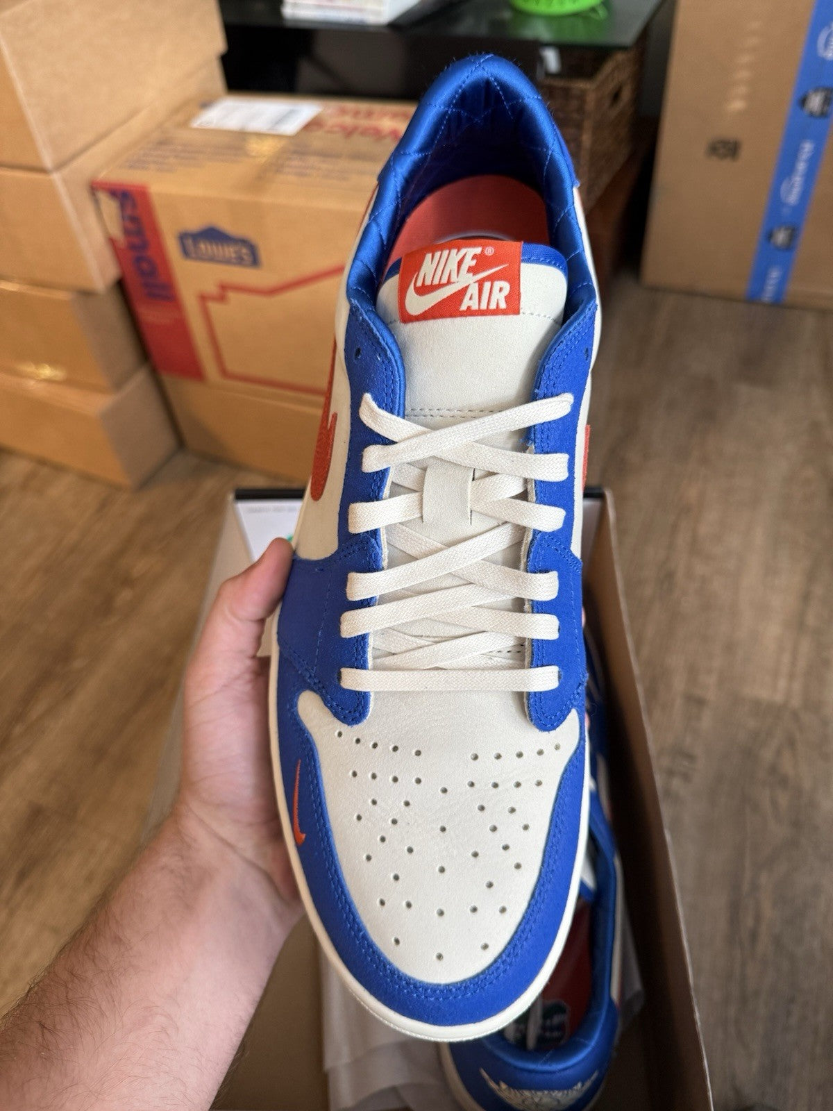 Size 14 - Nike Air Jordan 1 Low Retro Florida Gators (worn once)
