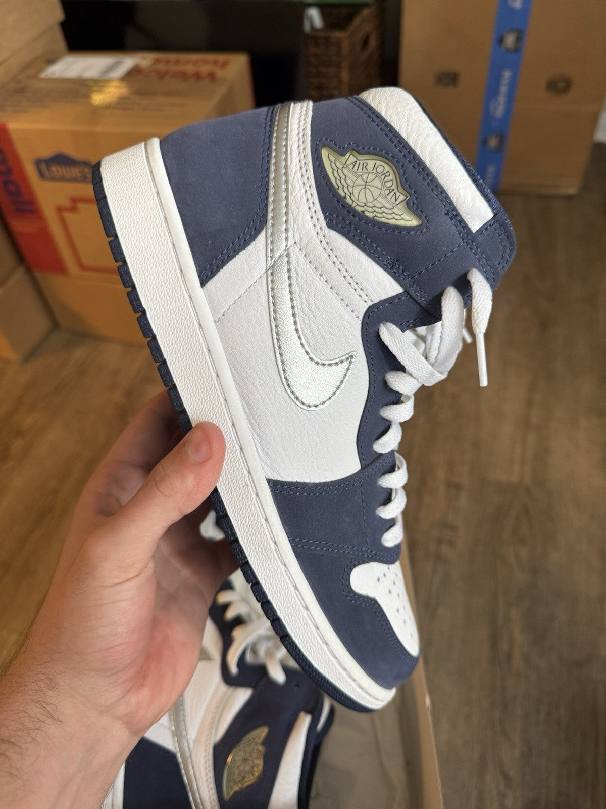 Size 9.5 - Jordan 1 Retro High CO.JP Midnight Navy