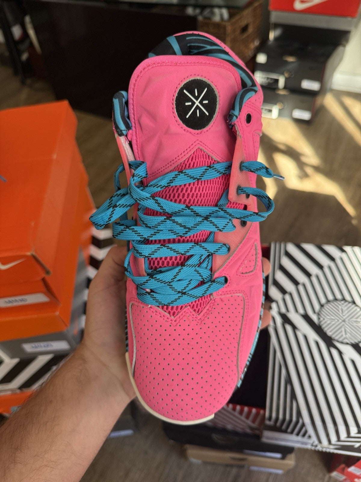 Size 9.5 - Li-Ning Way of Wade WOW 2 Flamingo