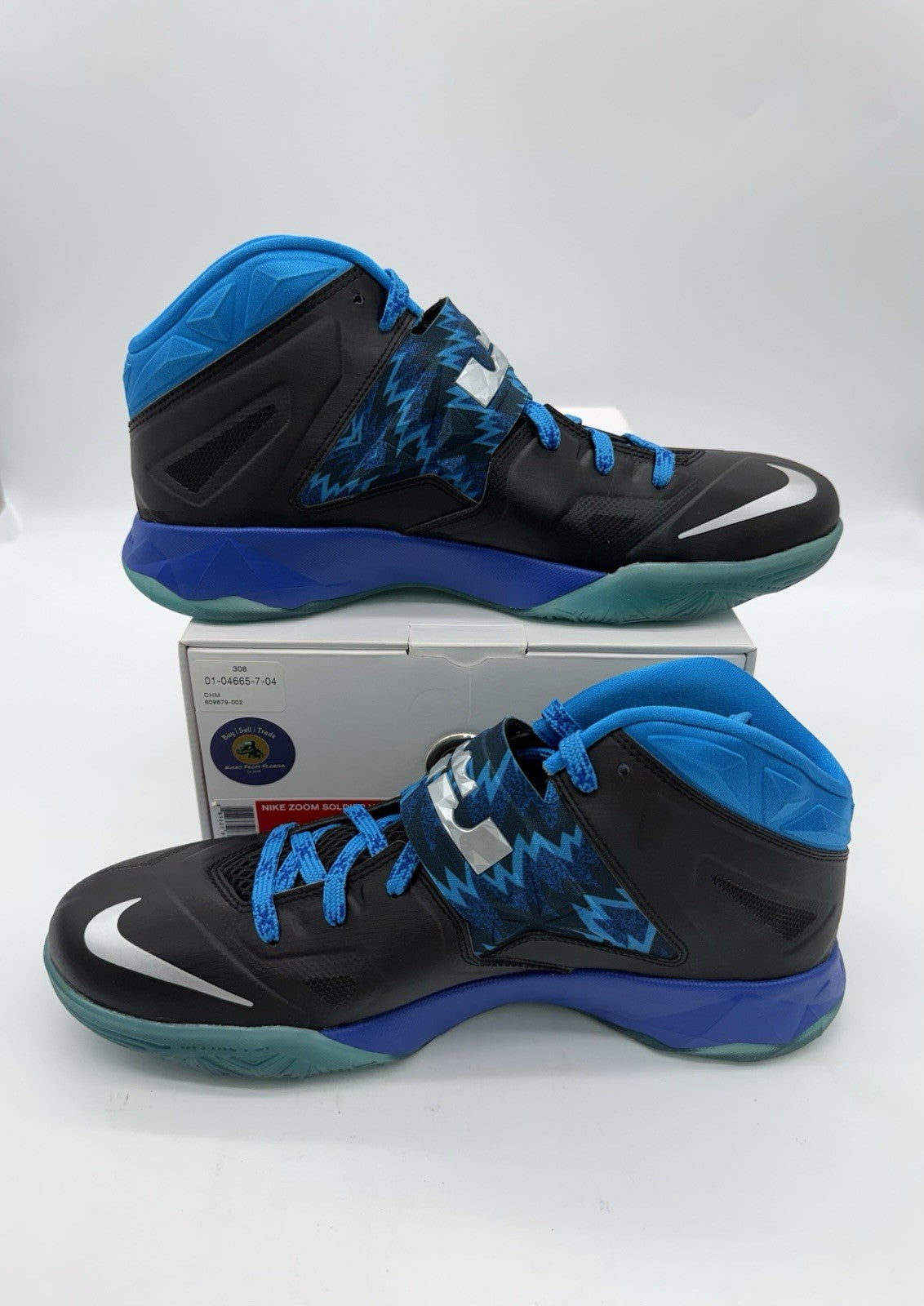 Size 12 - Nike Lebron Zoom Soldier 7 VII PP Blue (Brand New)