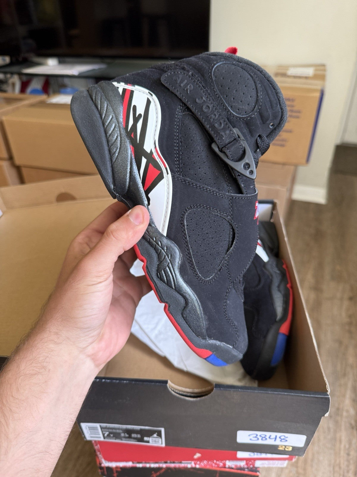 Size 7Y - Jordan 8 Retro Mid Playoffs (2023)