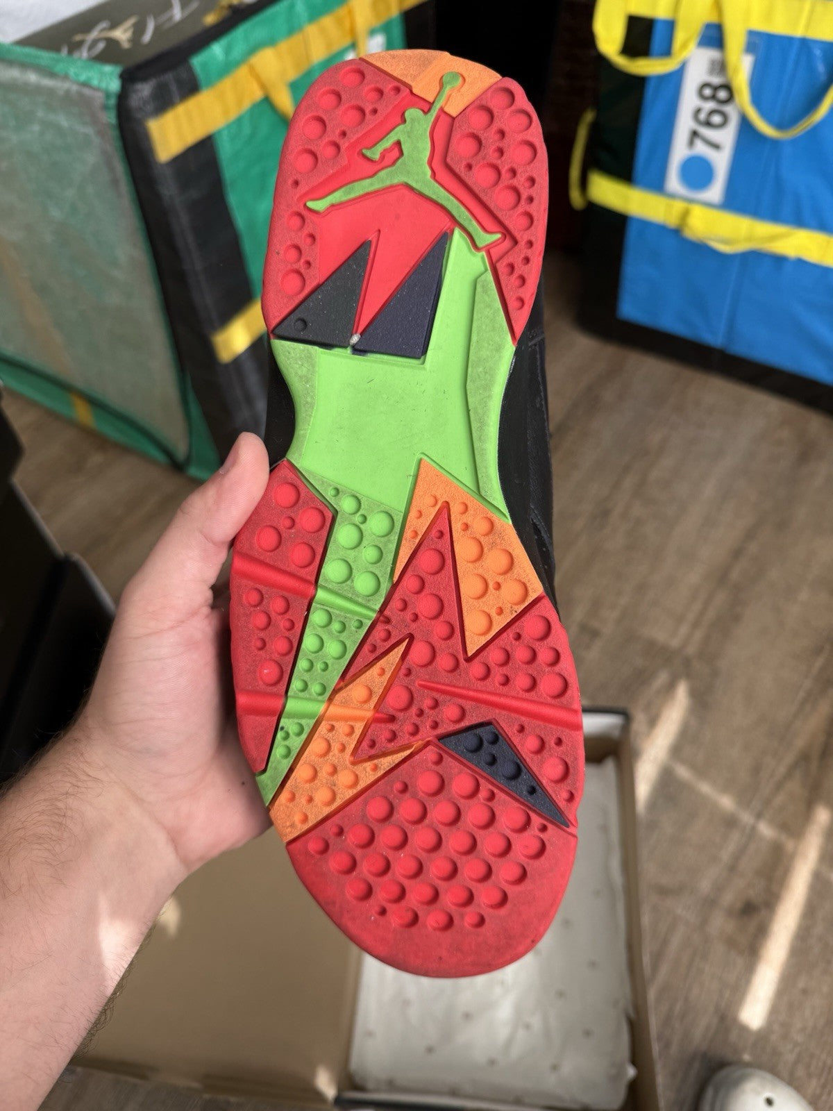 Size 10.5 - Jordan 7 Retro Marvin the Martian
