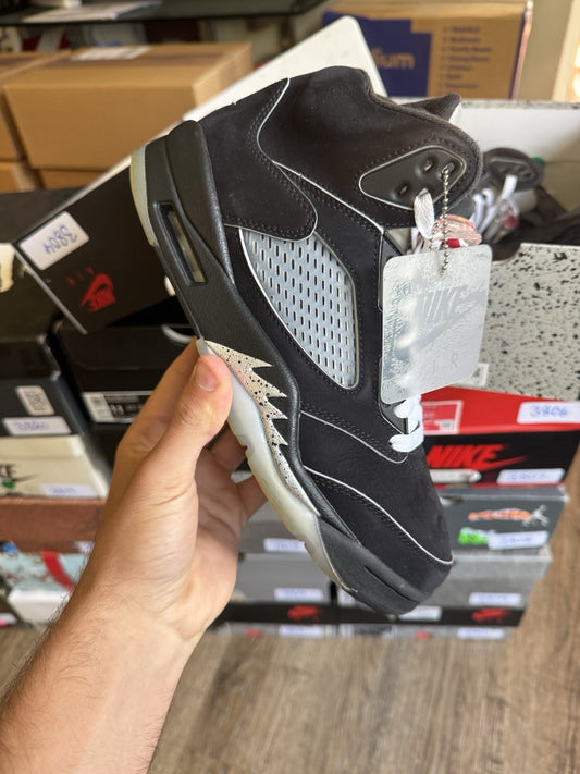 Size 7.5 - Jordan 5 Retro OG Black Metallic Reimagined
