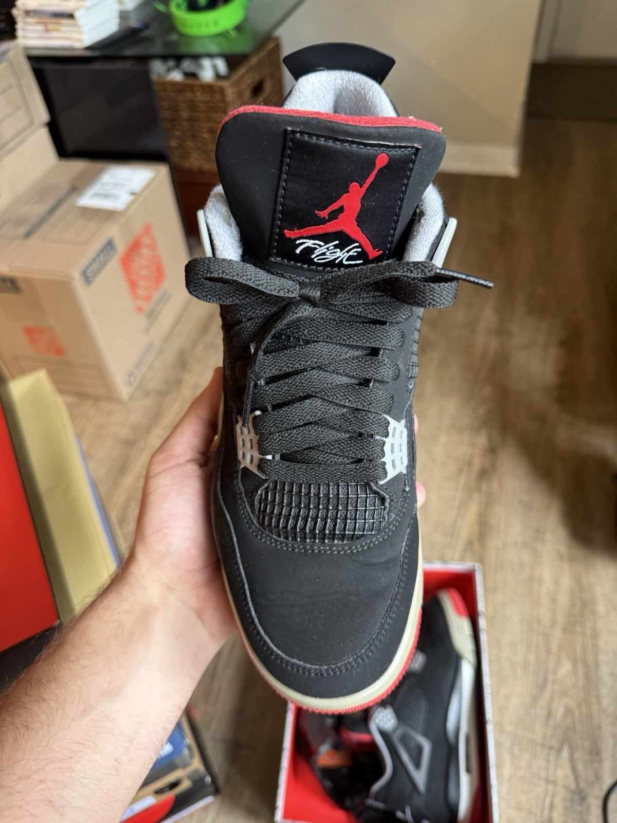 Size 9 - Jordan 4 Retro OG Mid Bred (2019)