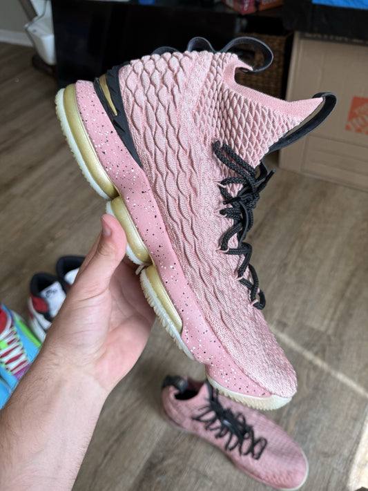 Size 14 - Nike LeBron 15 Rust Pink