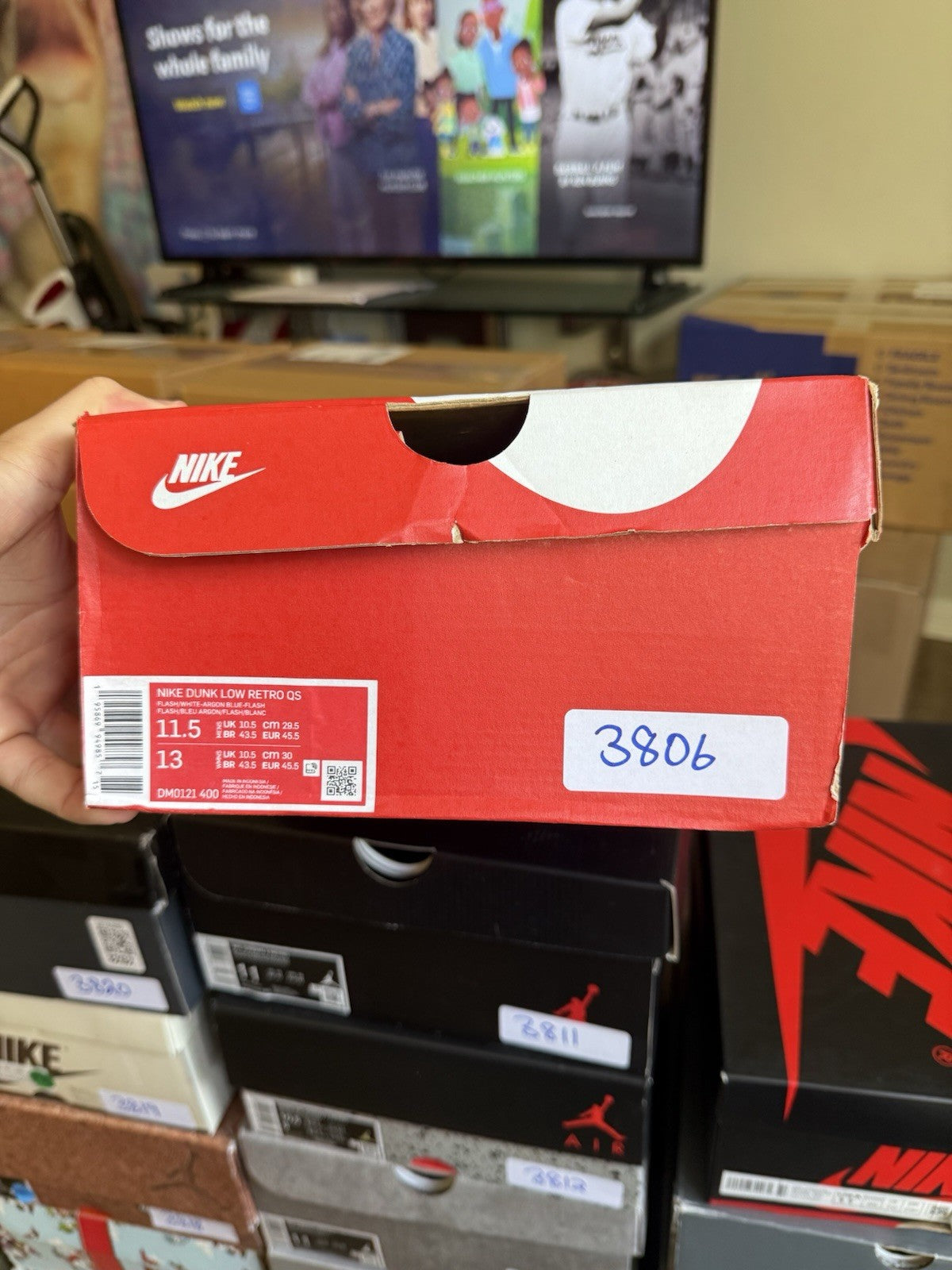 Size 12 - Jordan 1 Retro High OG Dark Mocha