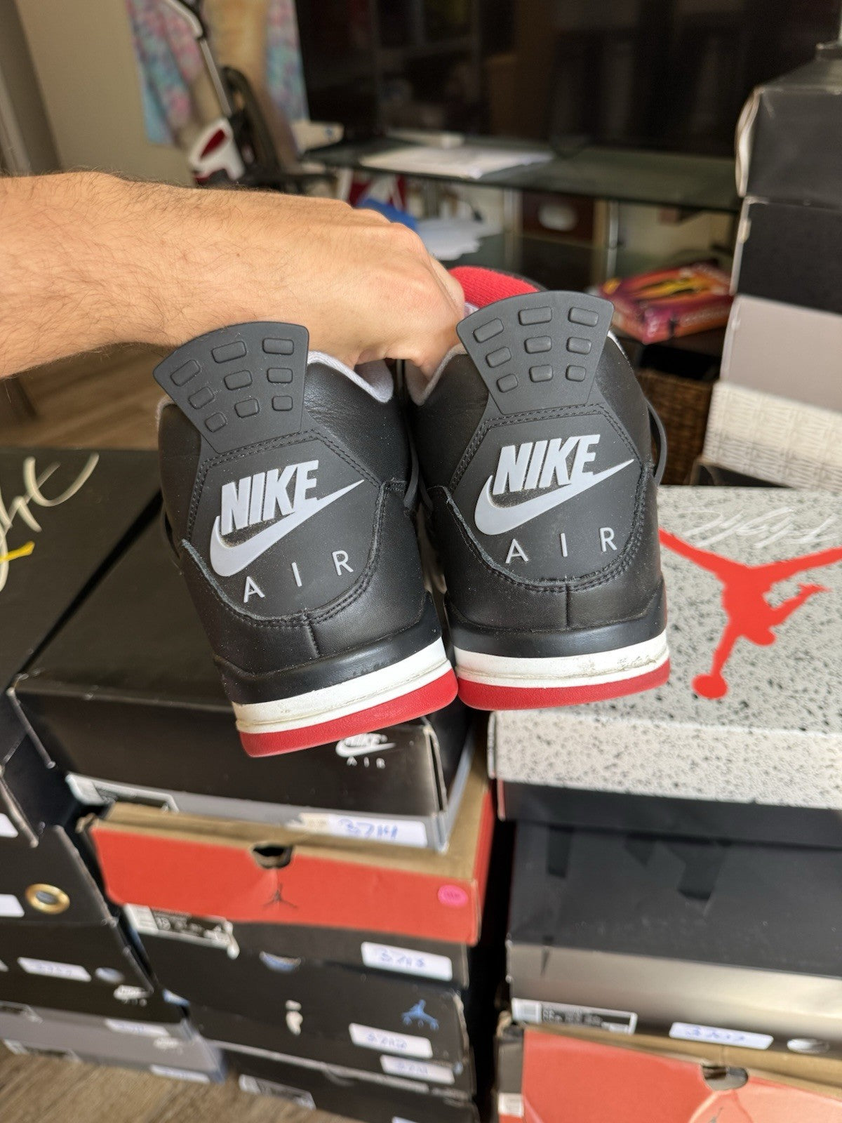 Size 13 - Jordan 4 Retro Bred Reimagined