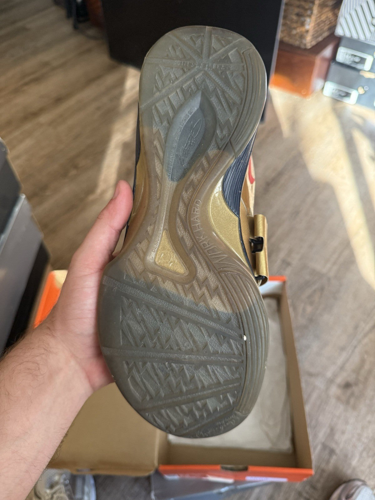Size 9.5 - KD 4 Gold Medal London Olympics (SEPERATING)