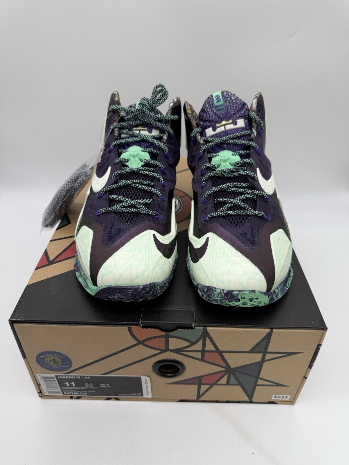 Size 11 - Nike LeBron 11 NOLA Gumbo League Gator King (Brand New)