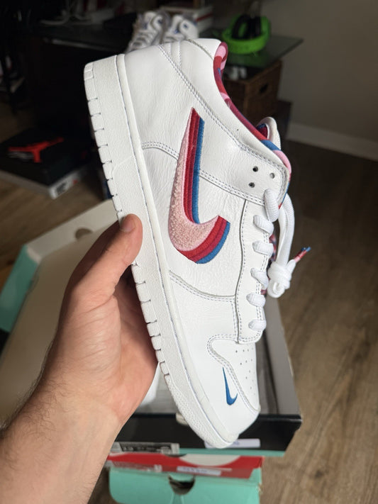 Size 13- Nike Parra x Dunk OG SB QS Low White (Brand New)
