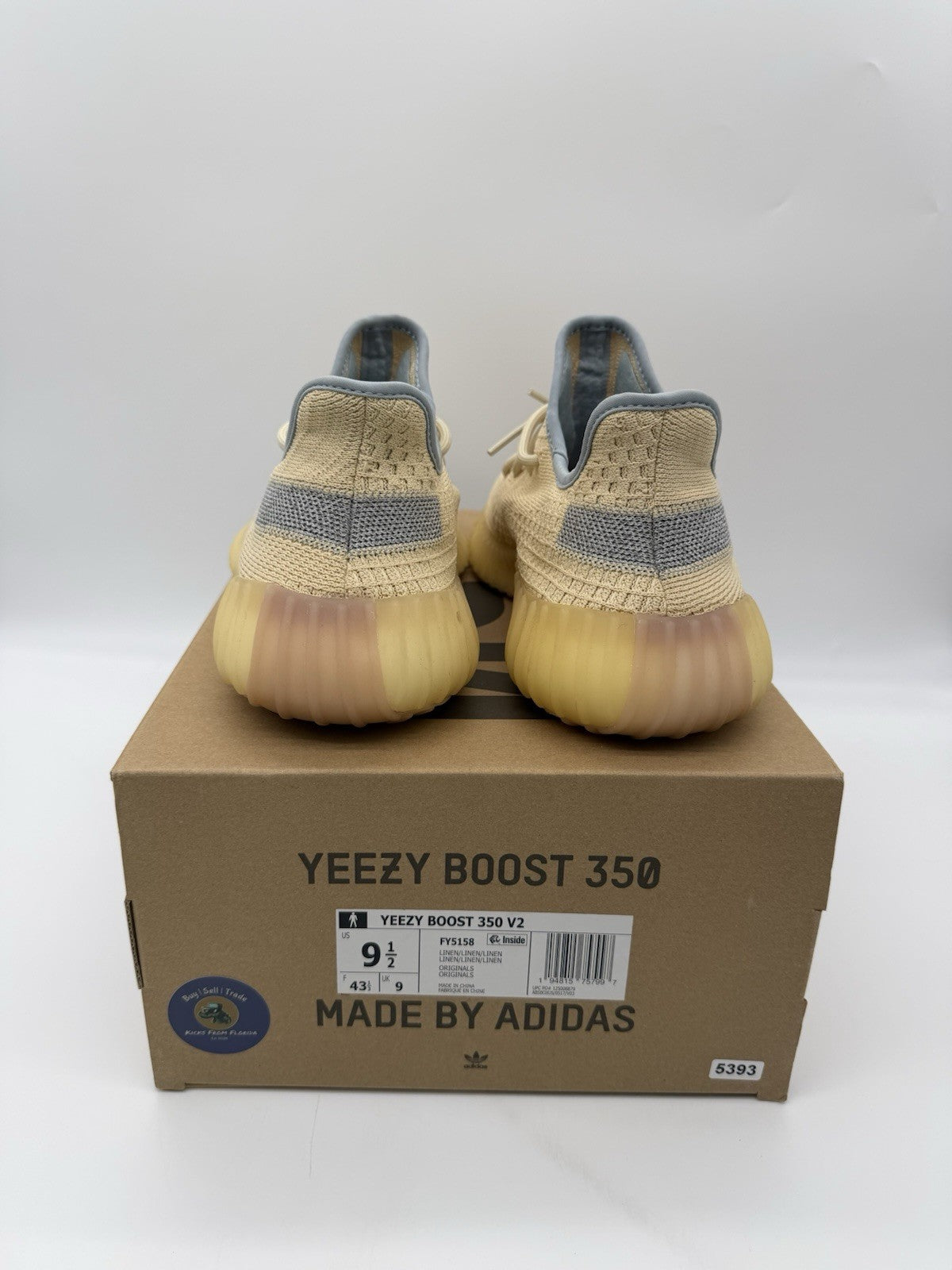 Size 9.5 - adidas Yeezy Boost 350 V2 Linen