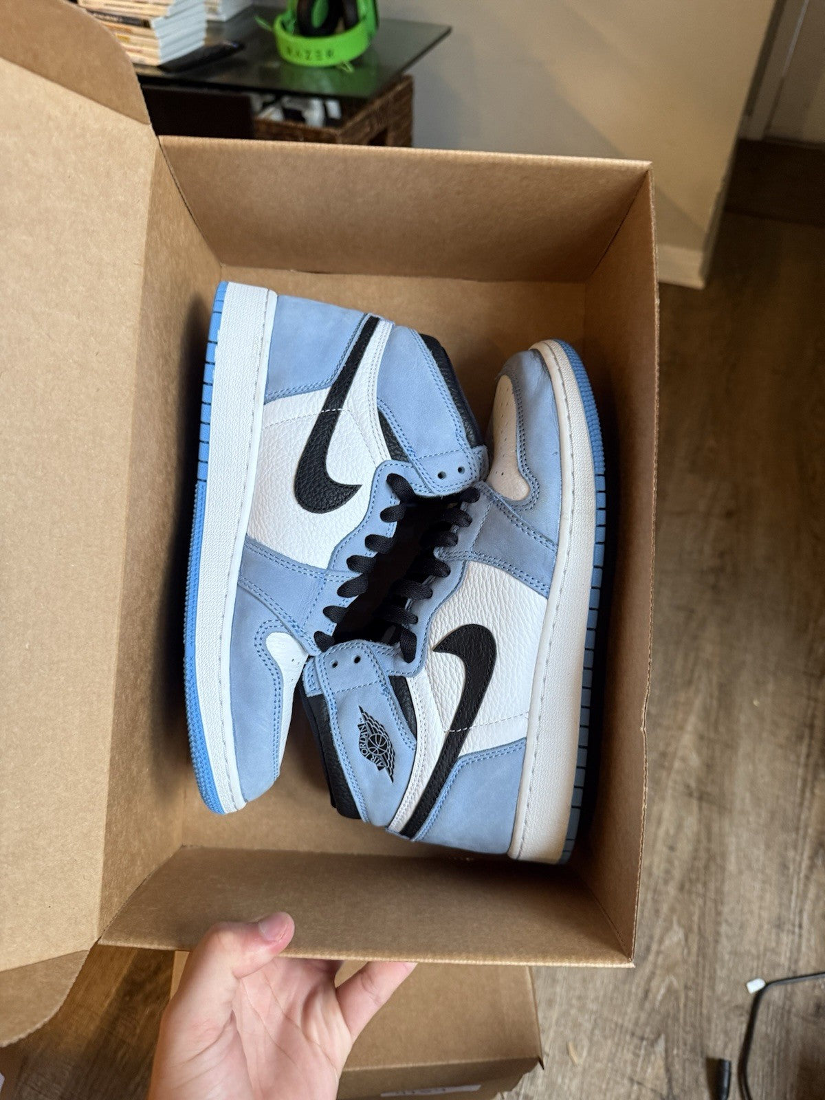 Size 7Y - Jordan 1 Retro OG High University Blue