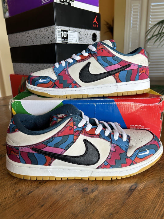 Size 11.5 - Nike Dunk Low Pro SB x Parra Abstract Art 2021