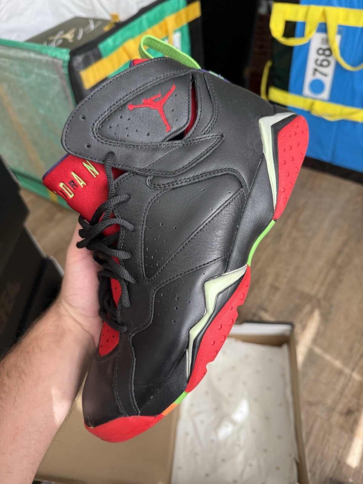 Size 10.5 - Jordan 7 Retro Marvin the Martian