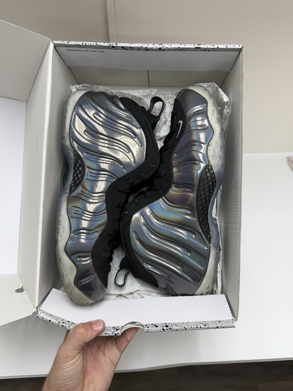 Size 11.5 - Nike Air Foamposite One Hologram