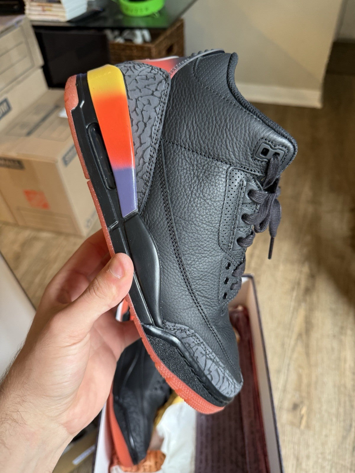 Size 9 - J Balvin x Jordan 3 Retro Rio
