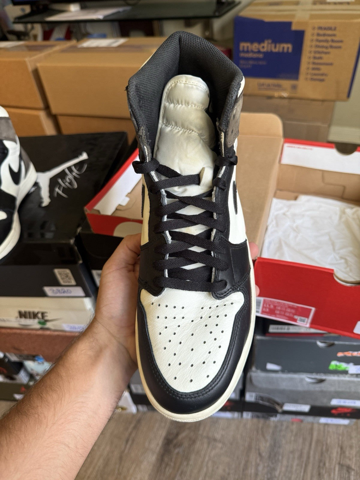 Size 12 - Jordan 1 Retro High OG Dark Mocha