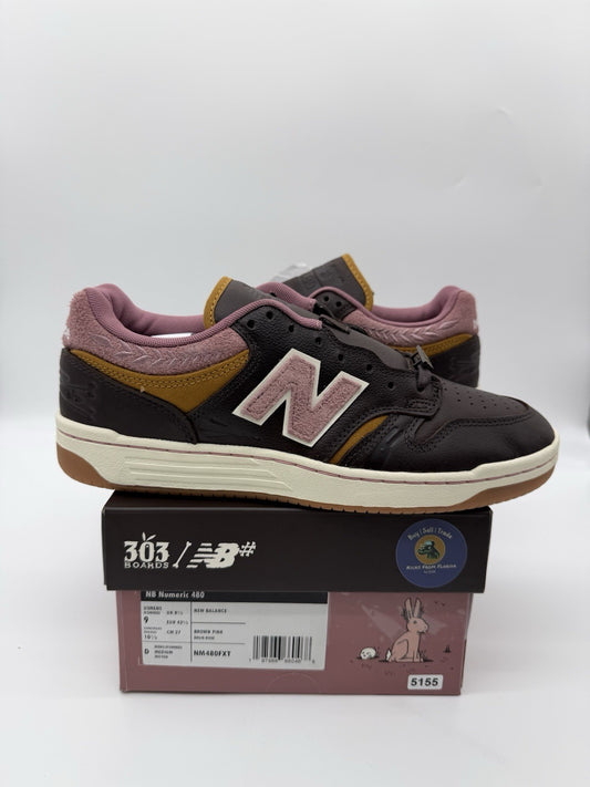 Size 9 - New Balance 303 Boards x Jeremy Fish x Numeric 480 Pink (BRAND NEW)